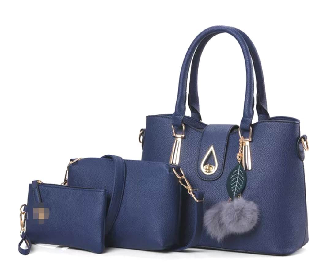 Geanta dama bleumarin 3 in 1 Cleopatra biashoes.ro imagine reduceri